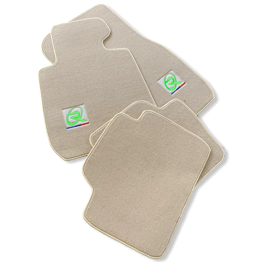 Beige Floor Mats For BMW X4 Series F26 Tailored Set Perfect Fit - AutoWin