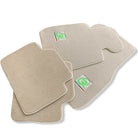 Beige Floor Mats For BMW iX (2022-2024) Brand Tailored Set Perfect Fit - AutoWin