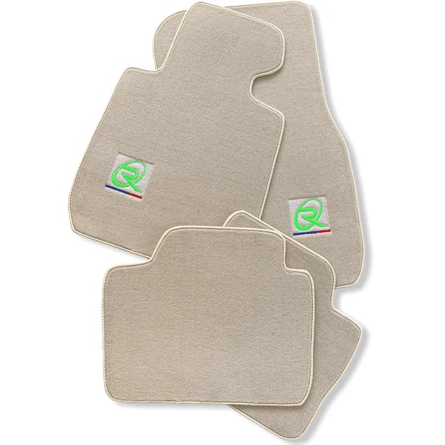 Beige Floor Mats For BMW iX (2022-2024) Brand Tailored Set Perfect Fit - AutoWin