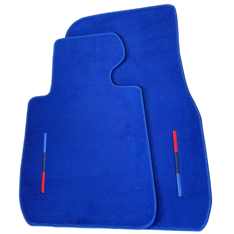 Blue Floor Mats For BMW 5 Series E39 With M Package - AutoWin