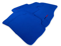 Blue Floor Mats For BMW M3 F80 Series With M Package - AutoWin