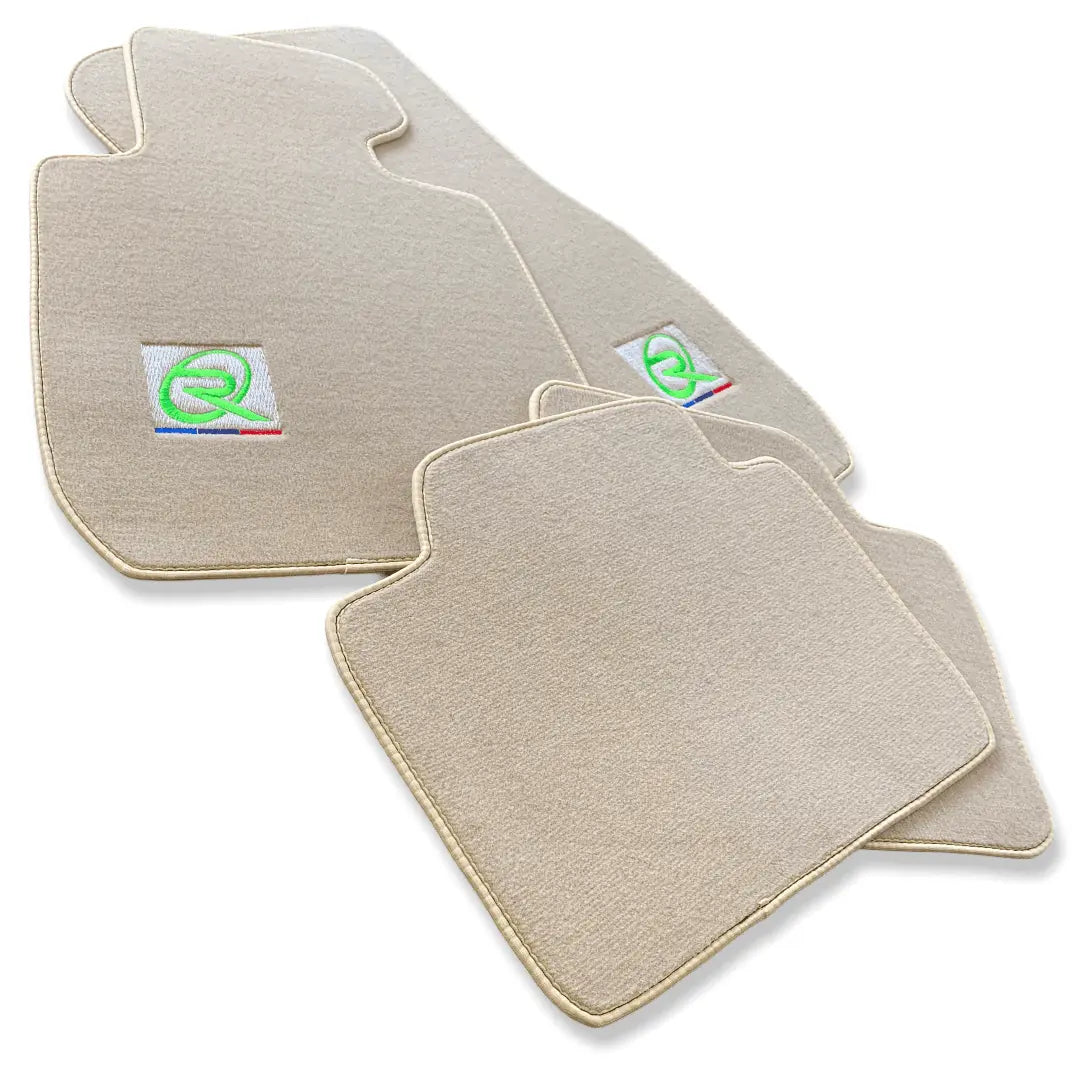 Floor Mats For BMW 1 Series E82 Beige Tailored Set Perfect Fit - AutoWin