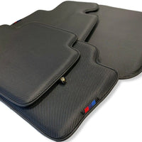 Floor Mats For BMW X3 Series F25 Autowin Brand Carbon Fiber Leather - AutoWin