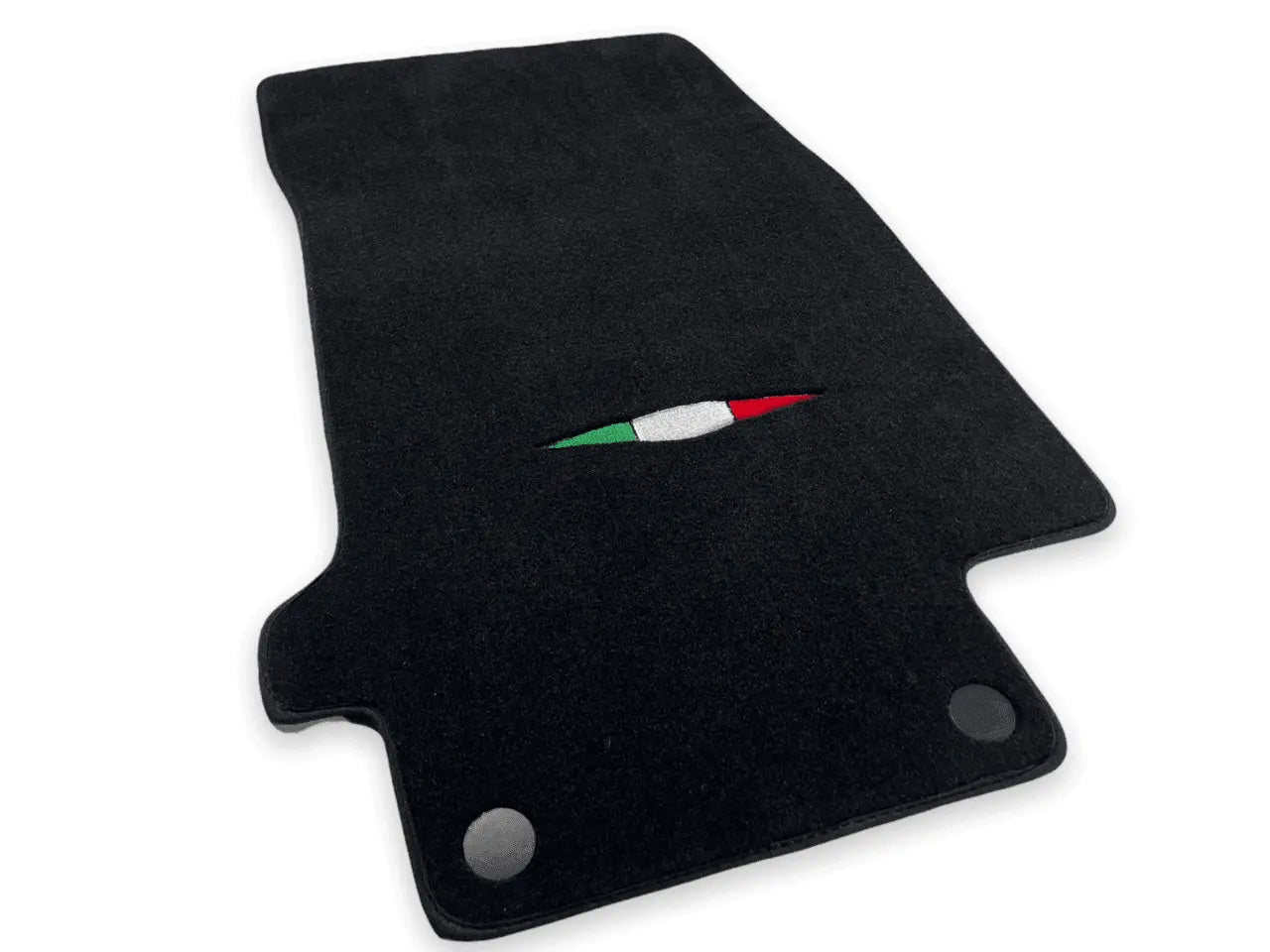 Floor Mats For Maserati GranCabrio I (2010-2019) Black IT Edition - AutoWin