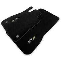 Floor Mats For Mercedes-Benz Amg Gtr Green Logo Autowin Brand - AutoWin