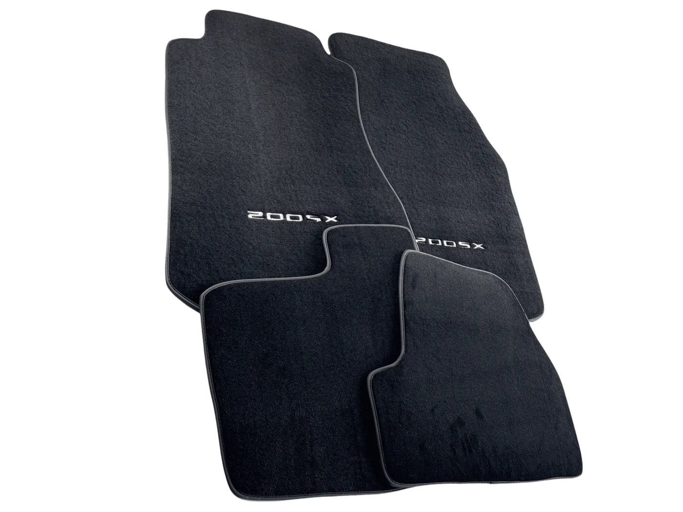 Floor Mats For Nissan 200 SX (1995-2000) Tailored Black Carpets - AutoWin