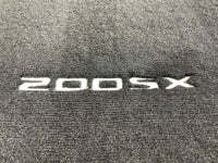 Floor Mats For Nissan 200 SX (1995-2000) Tailored Black Carpets - AutoWin