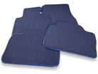 Floor Mats For Rolls Royce Dawn Rr6 2016-2023 Dark Blue - AutoWin