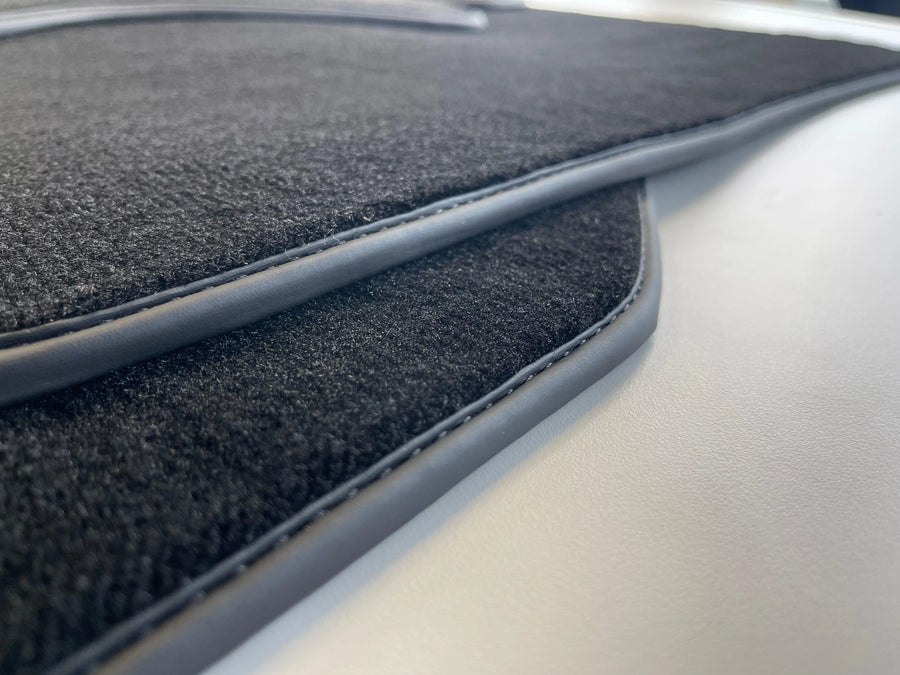 Floor Mats For Rolls Royce Shadow 1965-1977 Black - AutoWin
