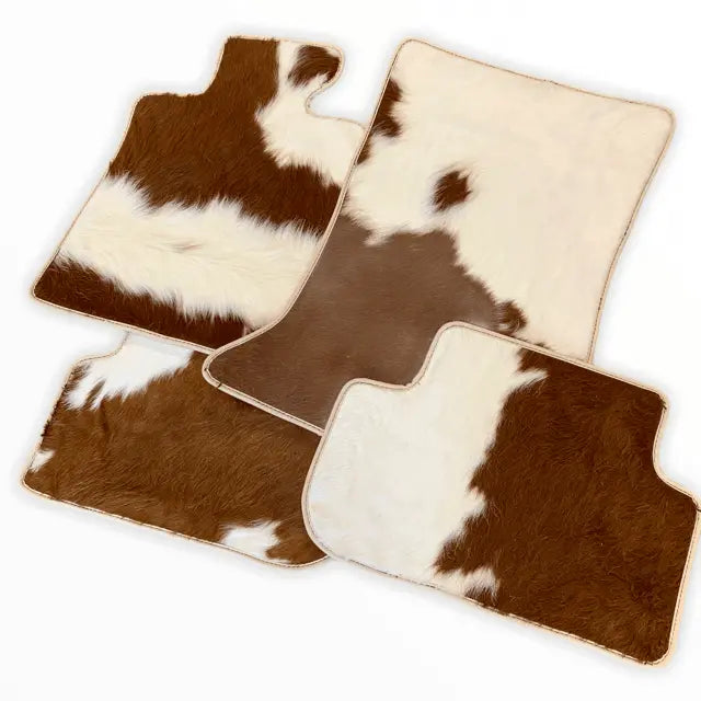 Floor Mats For Rolls Royce Wraith 2013-2023 Cow Leather - AutoWin