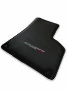 Floor Mats for Lamborghini Gallardo Carbon Fiber Leather - AutoWin