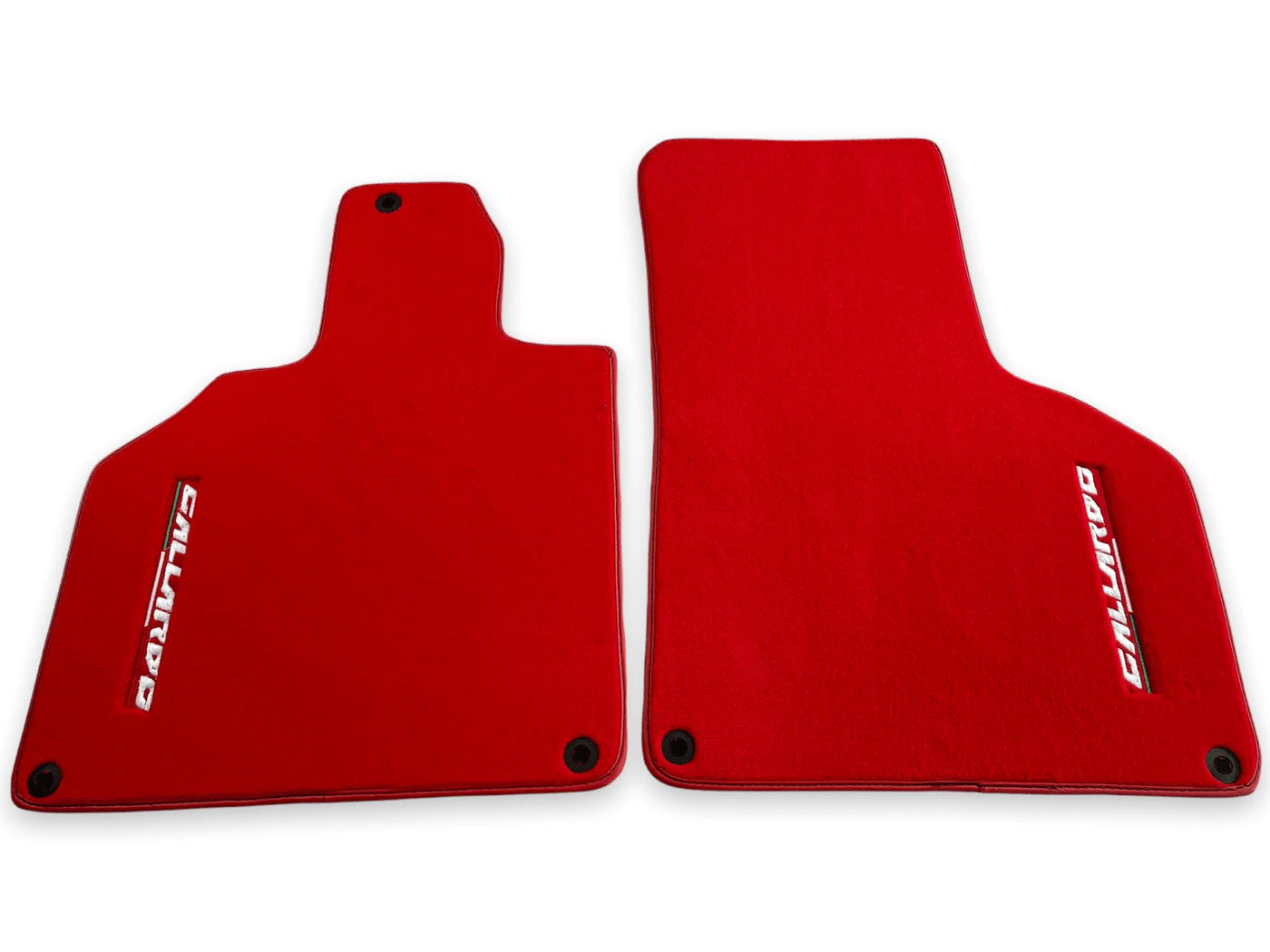 Floor Mats for Lamborghini Gallardo Red Color - AutoWin
