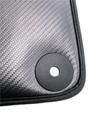 Floor Mats for Lamborghini Huracan Leather With Italian Flag and Huracan Logo - AutoWin