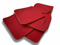 Red Floor Mats For BMW 1 Series F20 With M Package - AutoWin