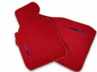 Red Floor Mats For BMW 3 Series E46 Coupe With M Package - AutoWin