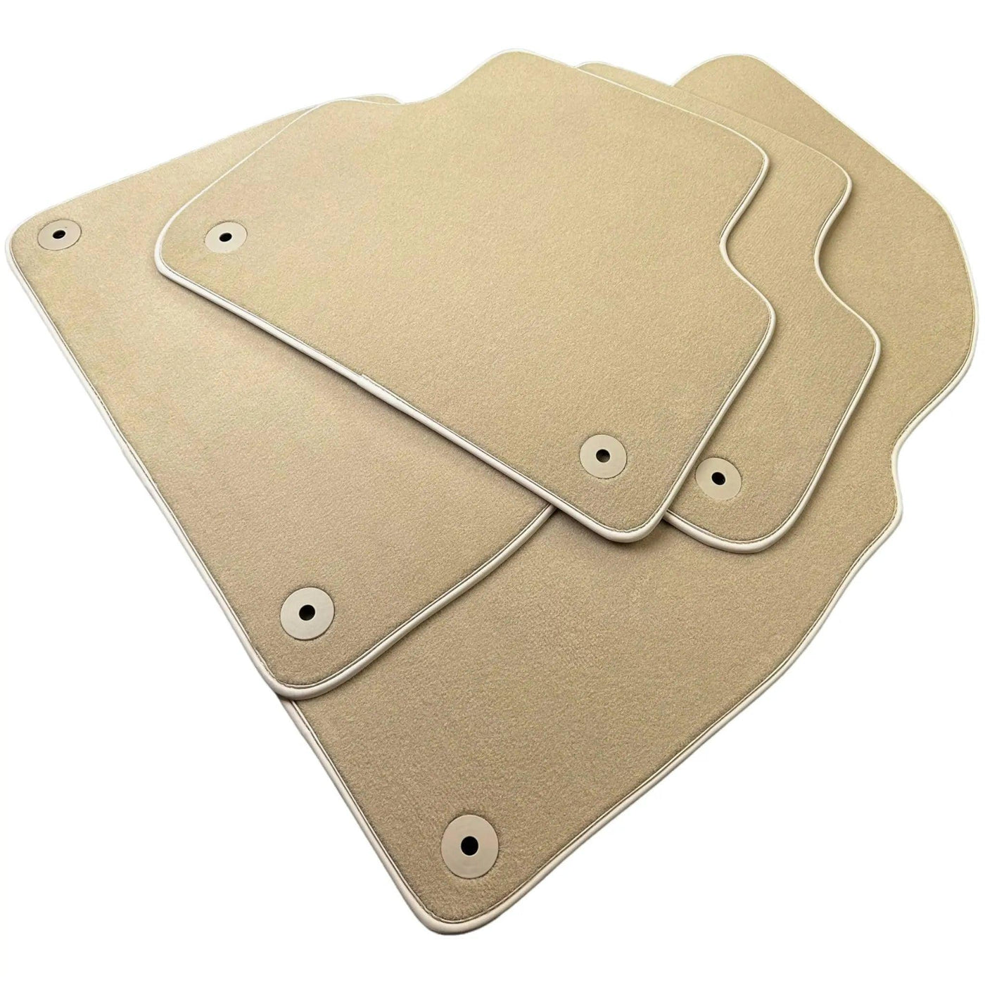 Beige Floor Mats For Bentley Mulsanne (2010-2020) - AutoWin