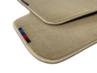 Beige Floor Mats For BMW 1 Series E81 With M Package - AutoWin