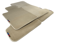 Beige Floor Mats For BMW X1 Series F48 With M Package - AutoWin
