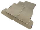 Beige Floor Mats For BMW X4 Series F26 With M Package - AutoWin