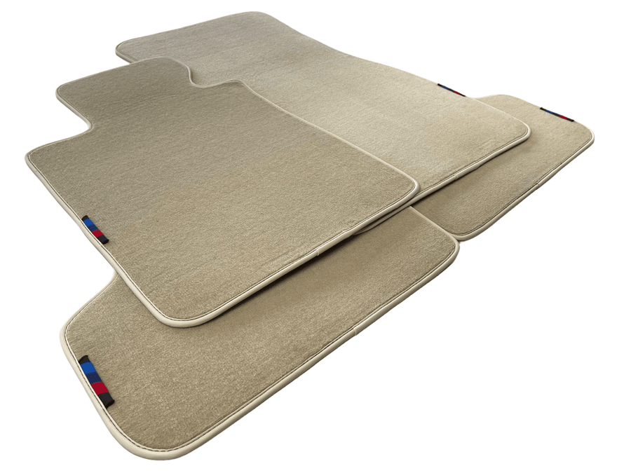 Beige Floor Mats For BMW X6 Series E71 With M Package - AutoWin