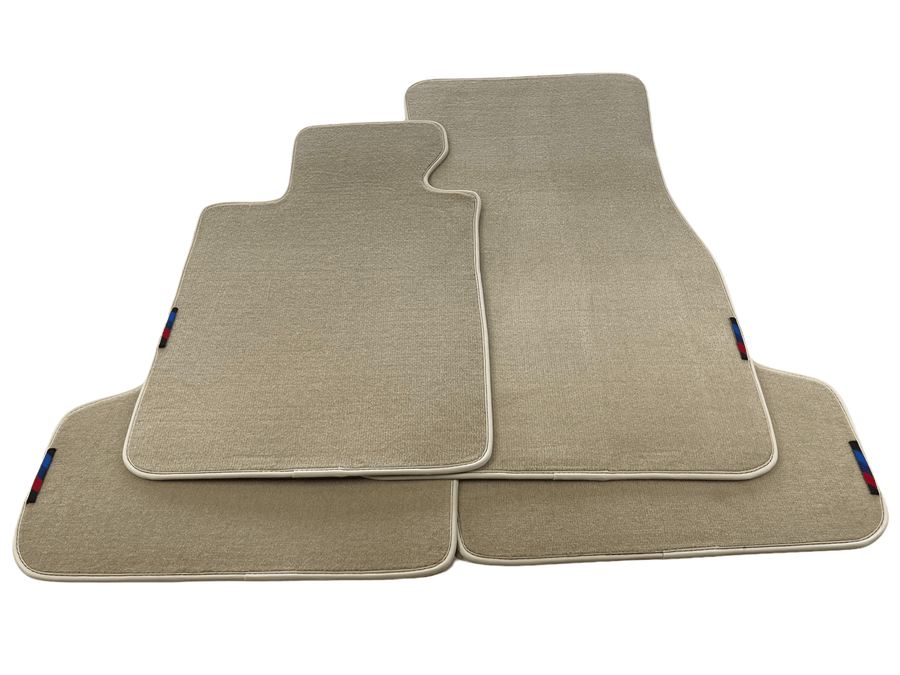 Beige Floor Mats For BMW X6 Series E71 With M Package - AutoWin