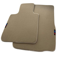 Beige Floor Mats For BMW Z4 Series E85 Convertible (2003-2008) With M Package - AutoWin