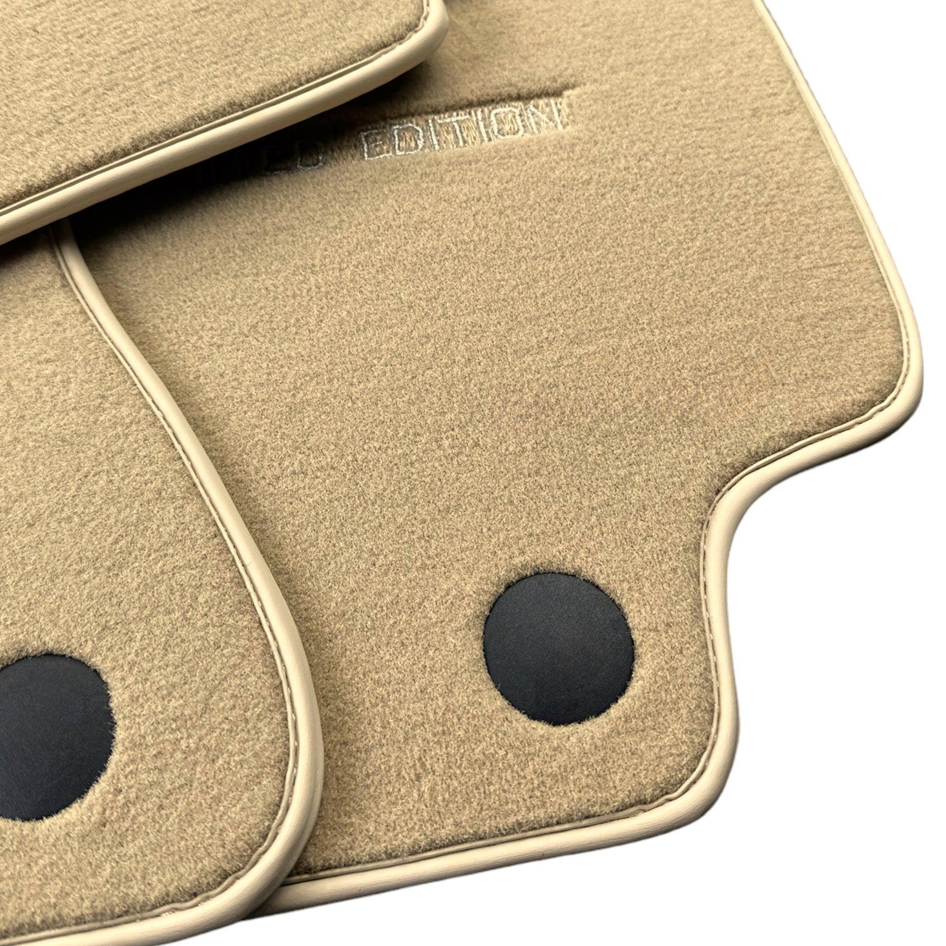 Beige Floor Mats For Mercedes Benz A-Class W168 (2001-2004) | Limited Edition - AutoWin