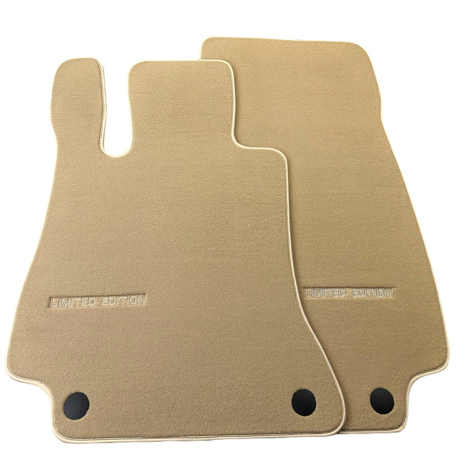 Beige Floor Mats For Mercedes Benz B-Class W246 (2011-2019) | Limited Edition - AutoWin