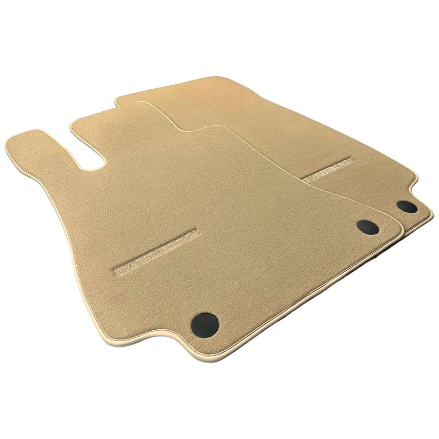 Beige Floor Mats For Mercedes Benz B-Class W246 (2011-2019) | Limited Edition - AutoWin
