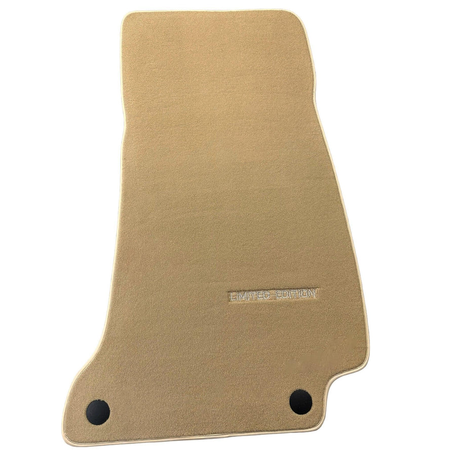 Beige Floor Mats For Mercedes Benz CLC-Class CL203 (2008 - 2011) | Limited Edition - AutoWin
