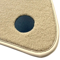 Beige Floor Mats For Mercedes Benz CLS-Class X218 Shooting Brake (2012-2014) | Limited Edition - AutoWin
