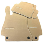 Beige Floor Mats For Mercedes Benz E-Class C207 Coupe (2009-2013) | Limited Edition - AutoWin
