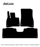 Beige Floor Mats For Mercedes Benz EQS-Class X296 (2022-2023) | Limited Edition - AutoWin