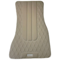 Beige Leather Floor Mats For BMW 6 Series E64 Convertible - AutoWin