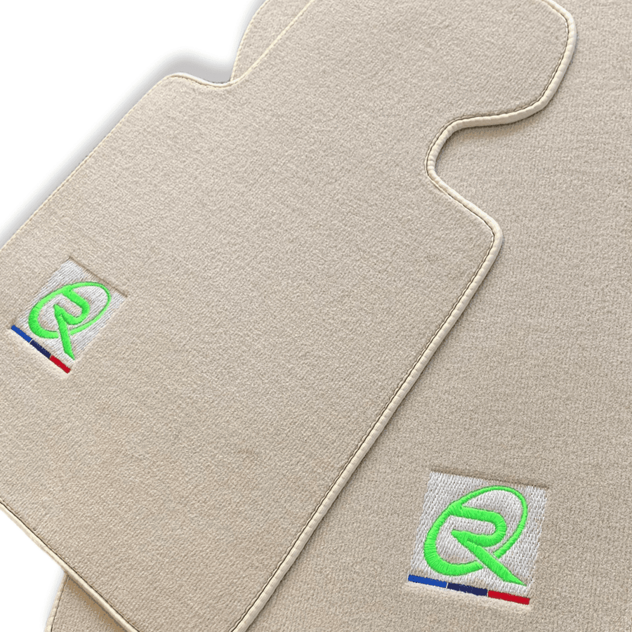Beige Mats For BMW 3 Series E46 Convertible Tailored Set Perfect Fit - AutoWin