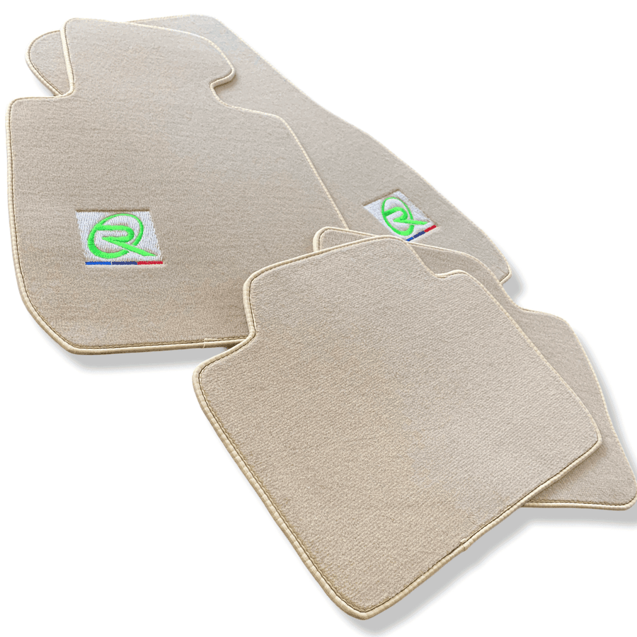 Beige Mats For BMW 3 Series E46 Convertible Tailored Set Perfect Fit - AutoWin