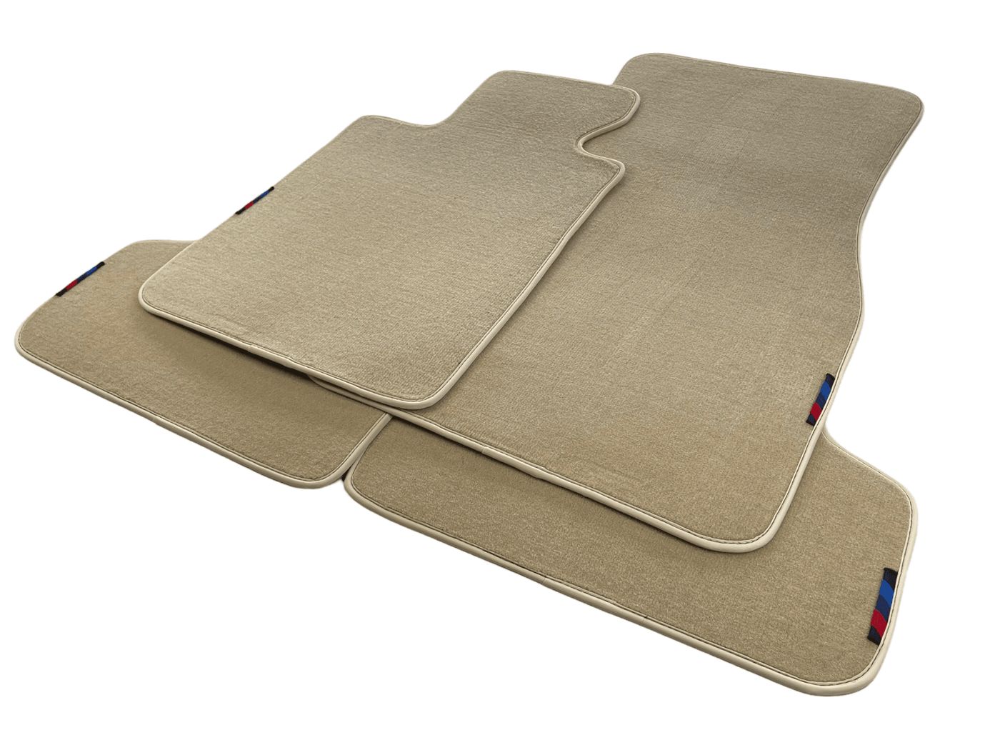 Beige Mats For BMW M3 E30 With M Package - AutoWin