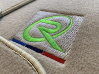 Beige Mats For BMW M5 E34 Tailored Set Perfect Fit - AutoWin