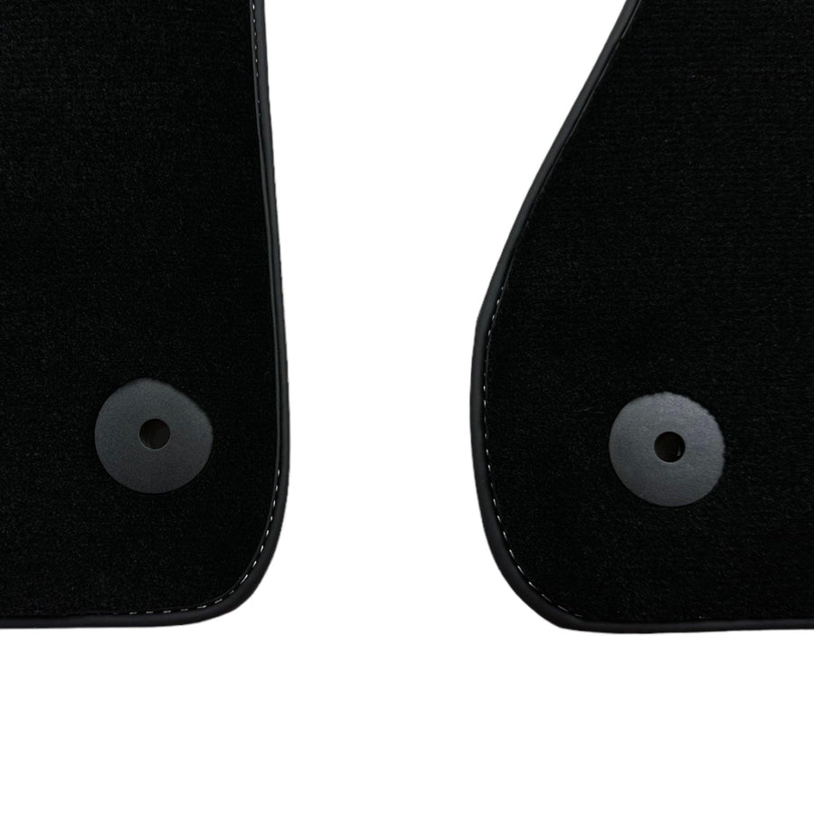 Black Floor Mats for A6 - C8 Avant (2018-2023) | No Steps - AutoWin