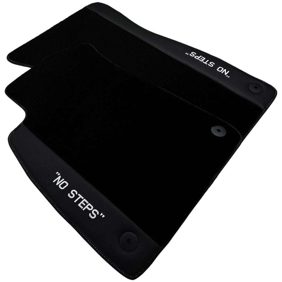 Black Floor Mats for Audi A3 - Convertible (2008-2013) | No Steps - AutoWin