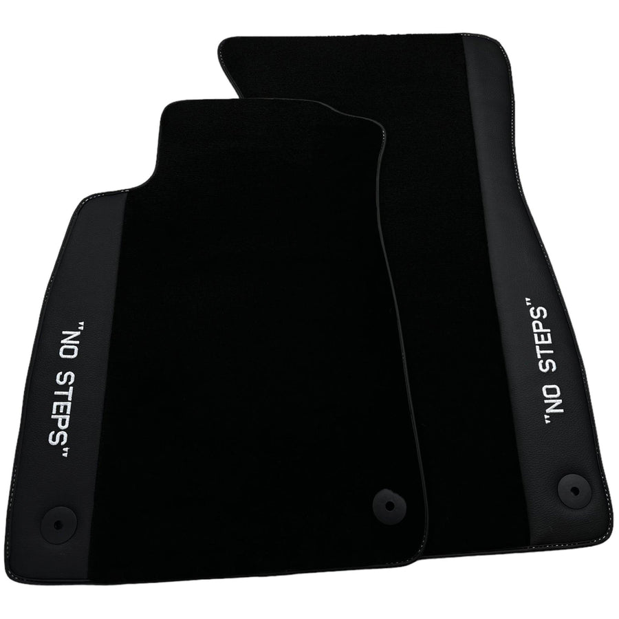 Black Floor Mats for Audi A3 - Convertible (2014-2020) | No Steps - AutoWin