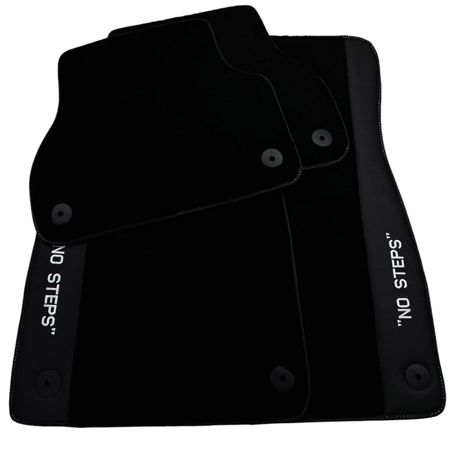 Black Floor Mats for Audi A3 - Convertible (2014-2020) | No Steps - AutoWin