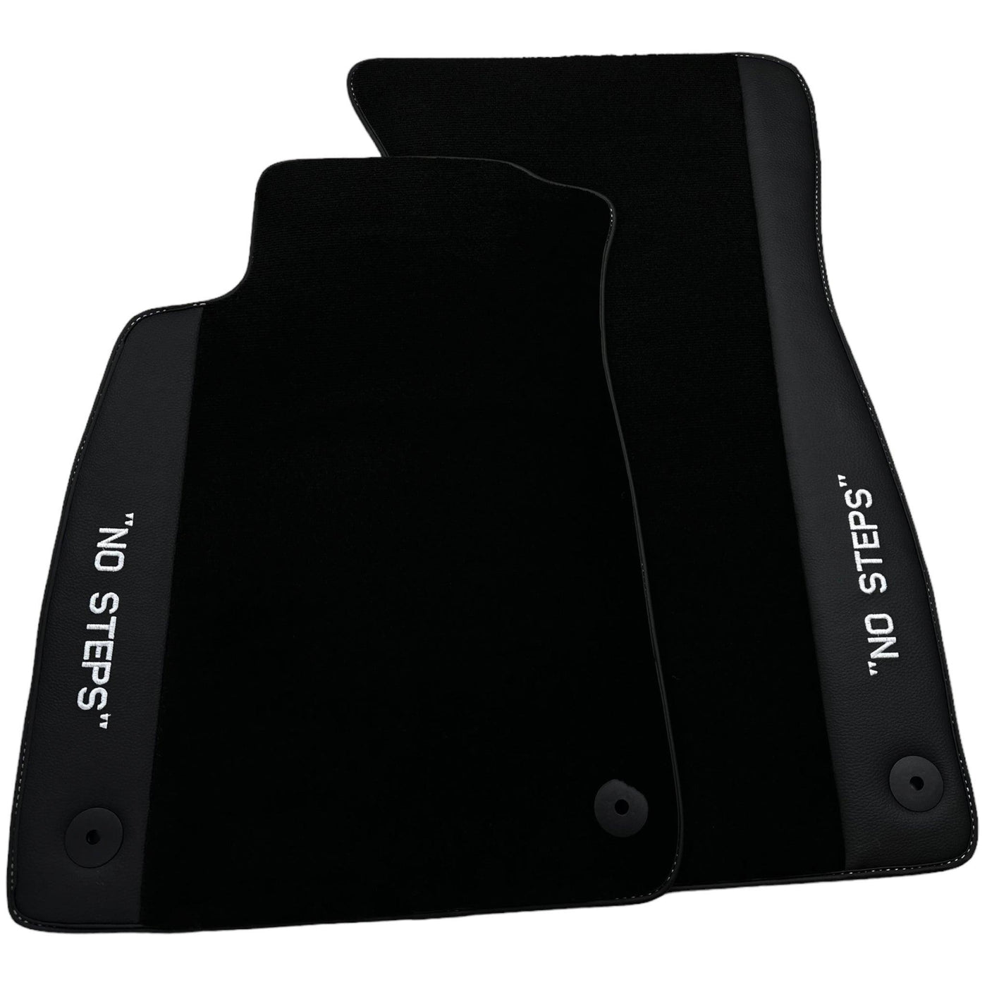 Black Floor Mats for Audi A6 - C5 Avant Facelift (2002-2004) | No Steps - AutoWin