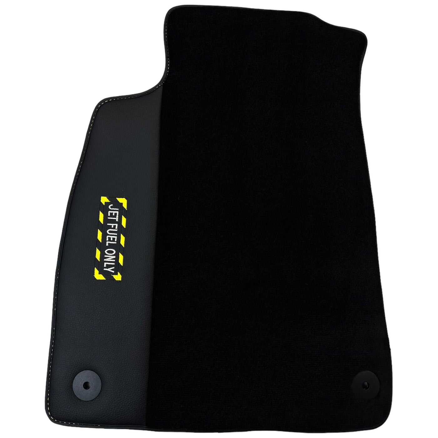 Black Floor Mats for Audi A6 - C5 Sedan Facelift (2002-2004) | Fighter Jet Edition - AutoWin