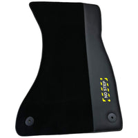 Black Floor Mats for Audi A6 - C6 Allroad Quattro (2006-2008) | Fighter Jet Edition - AutoWin