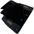 Black Floor Mats for Audi A6 - C6 Avant Long (2004-2008) | Fighter Jet Edition - AutoWin