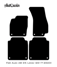 Black Floor Mats for Audi A8 D5 Long (2017-2023) | No Steps - AutoWin