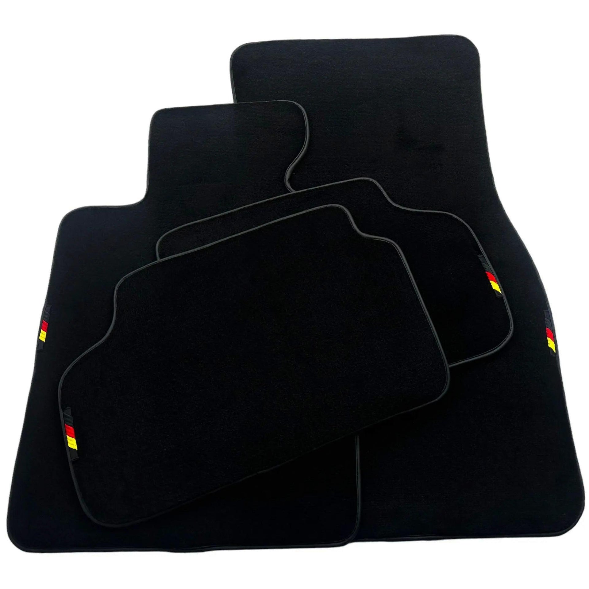 Black Floor Mats For BMW 3 Series E92 Germany Edition - AutoWin