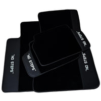 Black Floor Mats For BMW 6 Series E63 No Steps Edition AutoWin Brand - AutoWin