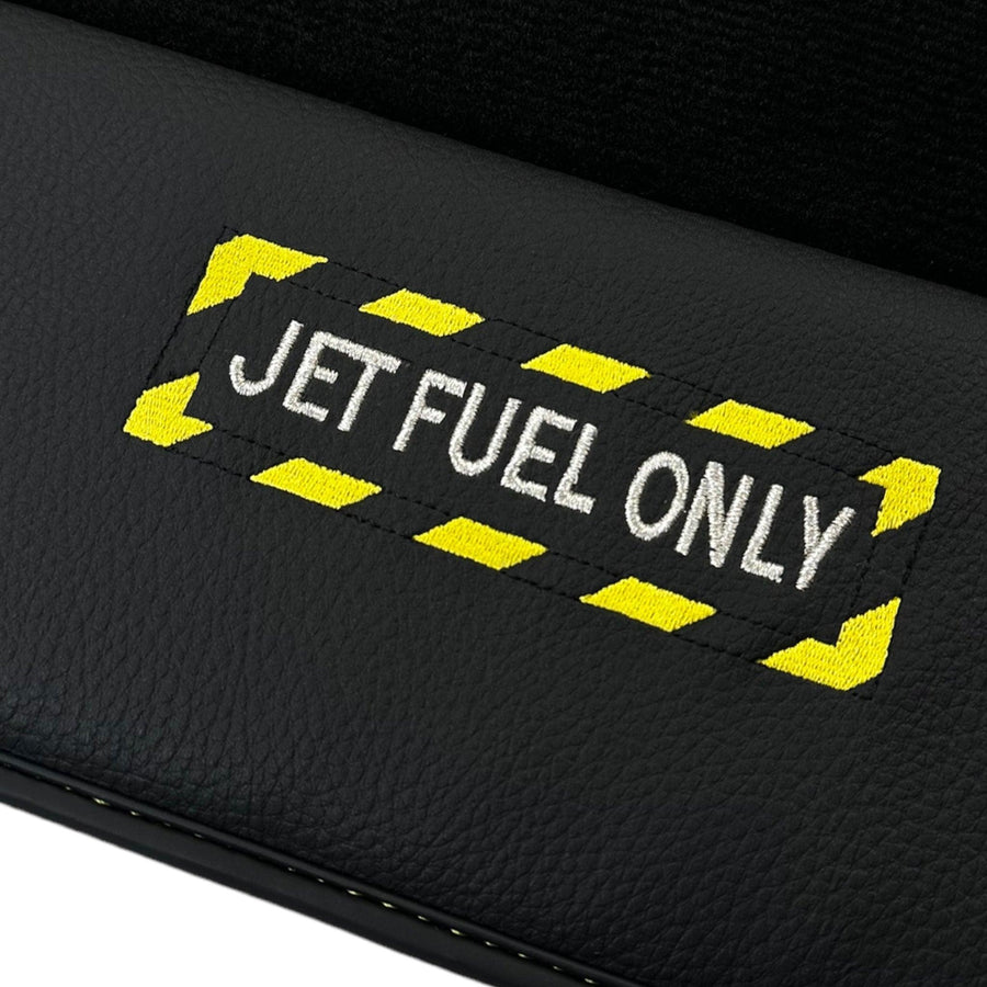 Black Floor Mats For BMW X1 Series E84 | Fighter Jet Edition - AutoWin